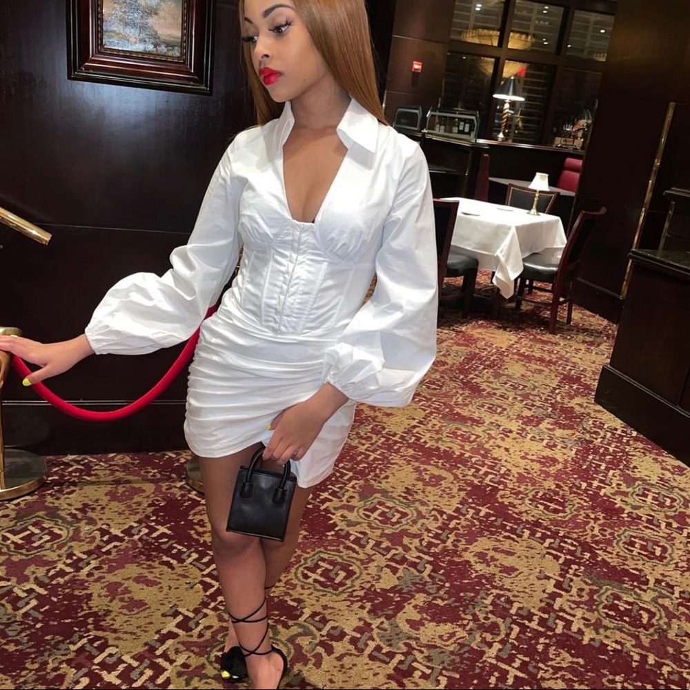 White Oh Polly Dress